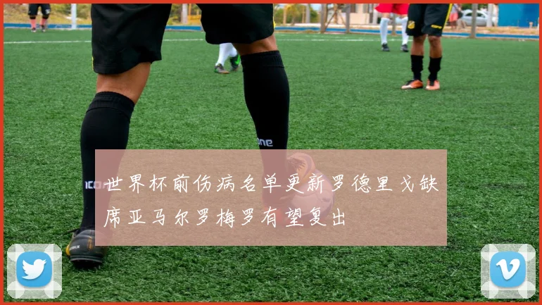 世界杯前伤病名单更新罗德里戈缺席亚马尔罗梅罗有望复出